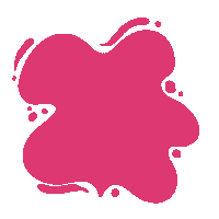 Pink Painting Sticker