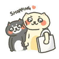 買い物 Happy Time Sticker
