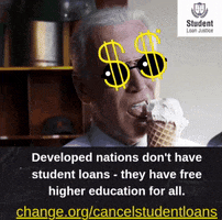 Free College GIF by Student Loan Justice