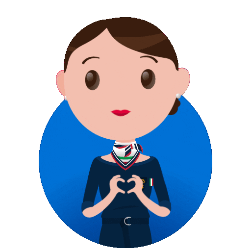 Heart Love Sticker by ITA Airways