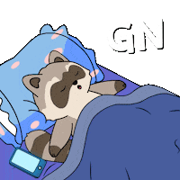 Good Night Sticker by Ordinary Frends
