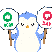 Judge Thumbs Up Sticker by Pudgy Penguins
