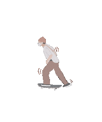 Skate X1 Sticker