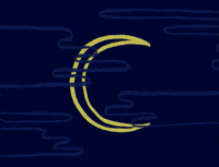 illustration night GIF by Manolya Isik