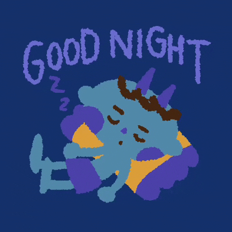Sleepy Illustration GIF