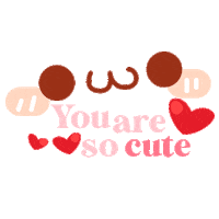 Heart Hello Sticker