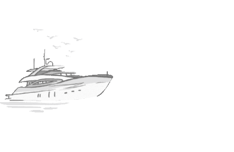 Boat Sticker by Nicol Raidman