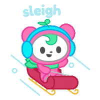 Christmas Snow Sticker by EnVi Media