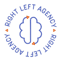 Digital Marketing Logo Sticker by Right Left Agency