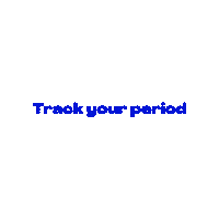 Trackyourperiod Sticker by The Orchyd App