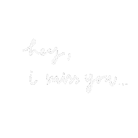 Miss You Sticker
