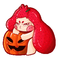 Cute Girl Pout Sticker