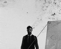 buster keaton the moment yo realize your boats been tied up the whole time GIF by Maudit