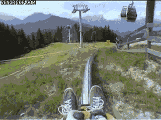 rollercoaster wtf GIF by Cheezburger
