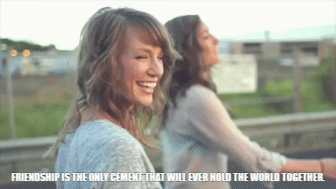 Myfriendshop giphygifmaker friendship frineds love and friends GIF