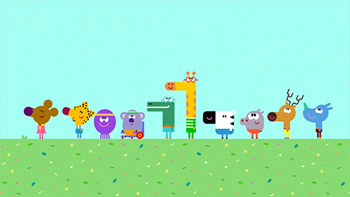making friends badge peggee GIF by Hey Duggee