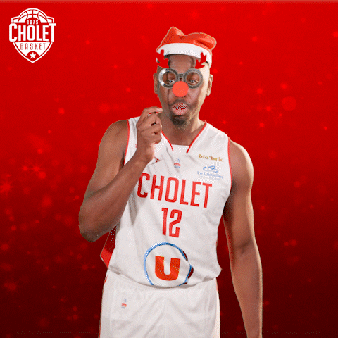 Sport Christmas GIF by Cholet Basket