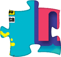 Puzzle Sticker by Turma da Mônica
