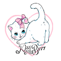 Cat Kitty Sticker by By Samii Ryan