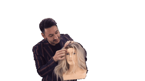 Hair Model Sticker by Myrat Molla Production