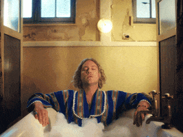 relaxed brother leo GIF