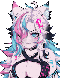 RavennaNya anime angry shocked twitch Sticker