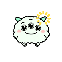 AhaWorld cute loading milo aha world Sticker