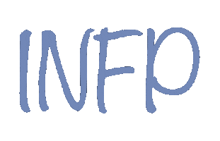 Personality Bluetext Sticker