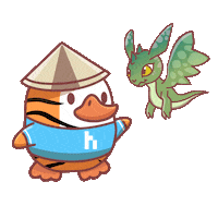 Nft Hello Sticker by FOMO Duck