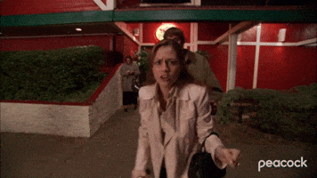 Pam is STOKED