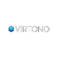 Virtono web network hosting virtono Sticker