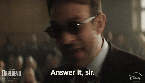 Yell Matt Murdock GIF by Marvel Studios