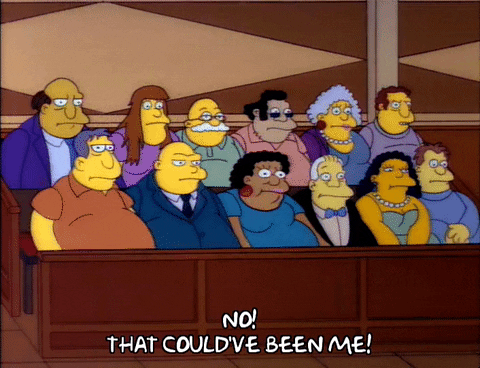 Season 4 Jury GIF by The Simpsons