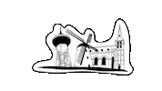 Meerbusch Lanklatum Sticker by Reiseausschnitte