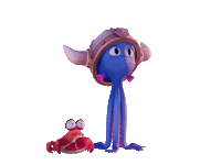Octopus Bubba Sticker by Europa-Park