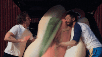 Hot Dog Fight GIF by The Bear