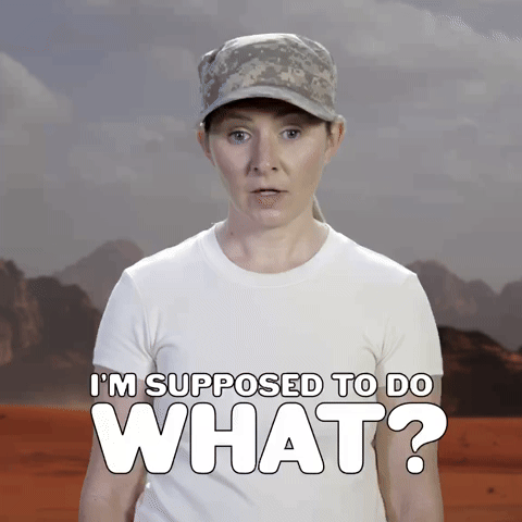 I'm Supposed To Do What?