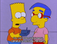 daring bart simpson GIF