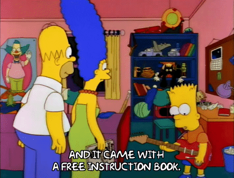 Season 3 Guitar GIF by The Simpsons