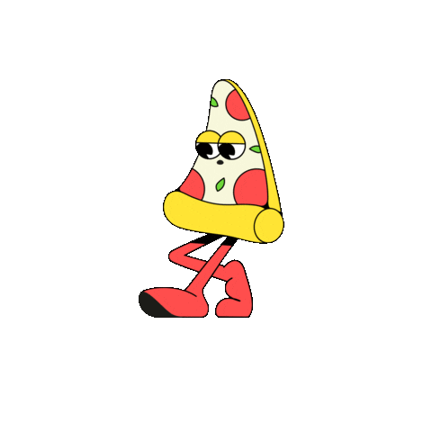 slicedstudio giphyupload pizza sleepy studio Sticker