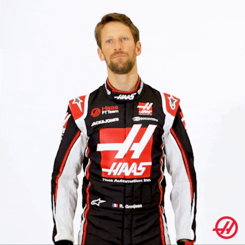 haasf1team f1 formula 1 haas romain grosjean GIF