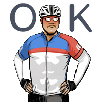 Illustration Ok Sticker