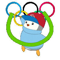 Olympic Games Dancing Sticker by Pudgy Penguins
