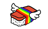 spam musubi gay Sticker by NMG Network