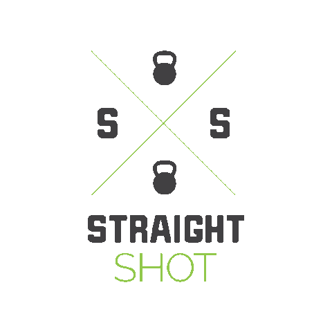 Straightshottraining fitness workout gym coach Sticker