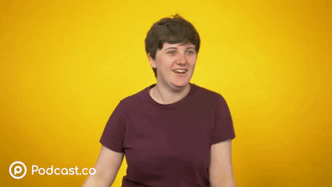 Shocked Surprise GIF by Podcastdotco