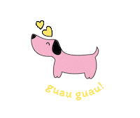 Dog Guauguau Sticker