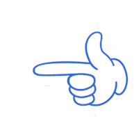 Hand Click Sticker by satukelas