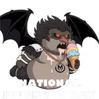 Melting Ice Cream Sticker