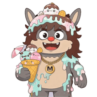 Ice Cream Summer Sticker